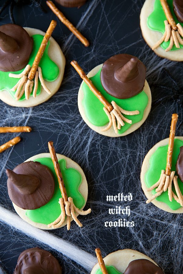 Melted Witch Cookies - Chelsea's Messy Apron