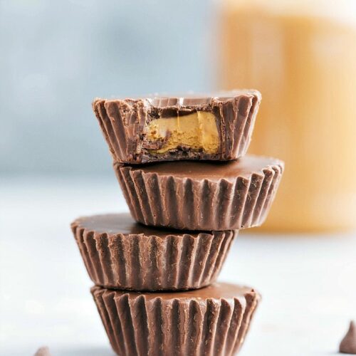 Cookie Butter Chocolate Candy Cups - Kirbie's Cravings