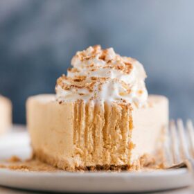 No Bake Peanut Butter Cheesecake