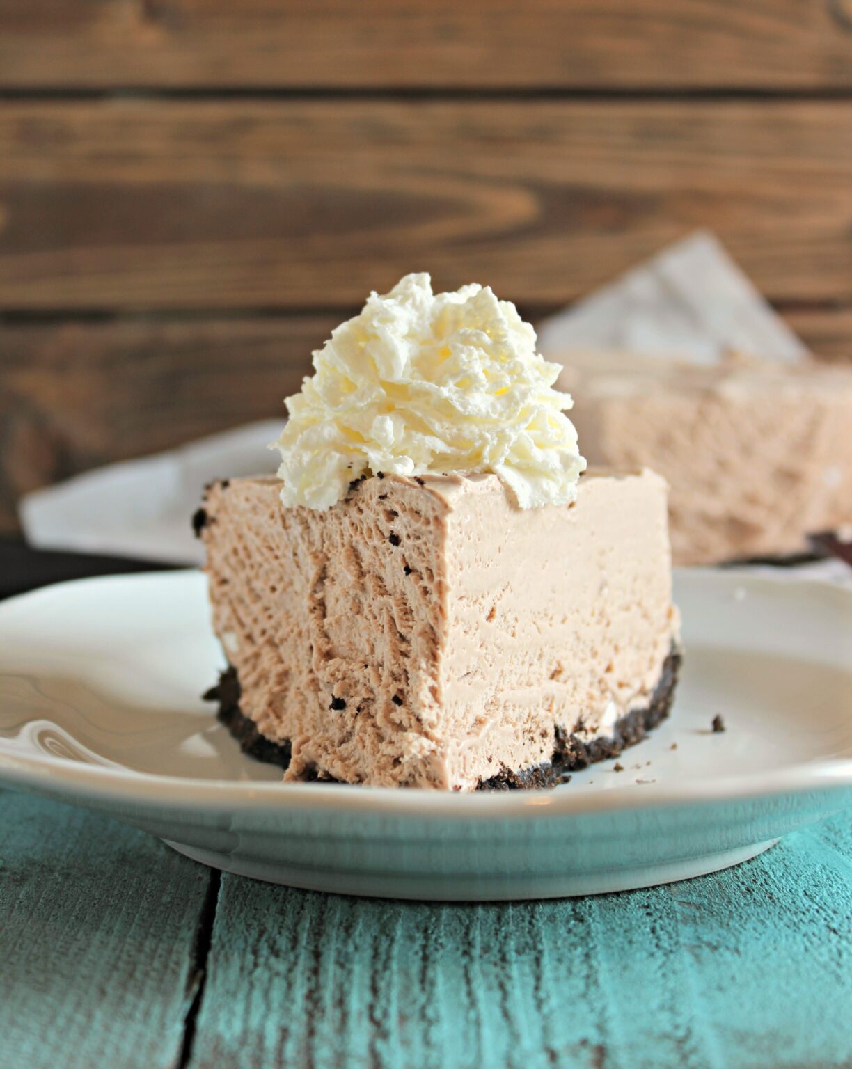 Frozen Hot Chocolate Cheesecake - Chelsea&amp;#39;s Messy Apron
