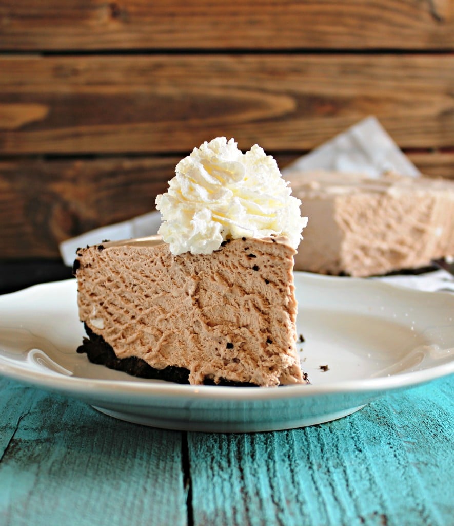 Frozen Hot Chocolate Cheesecake