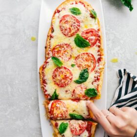 Pepperoni Naan Pizza