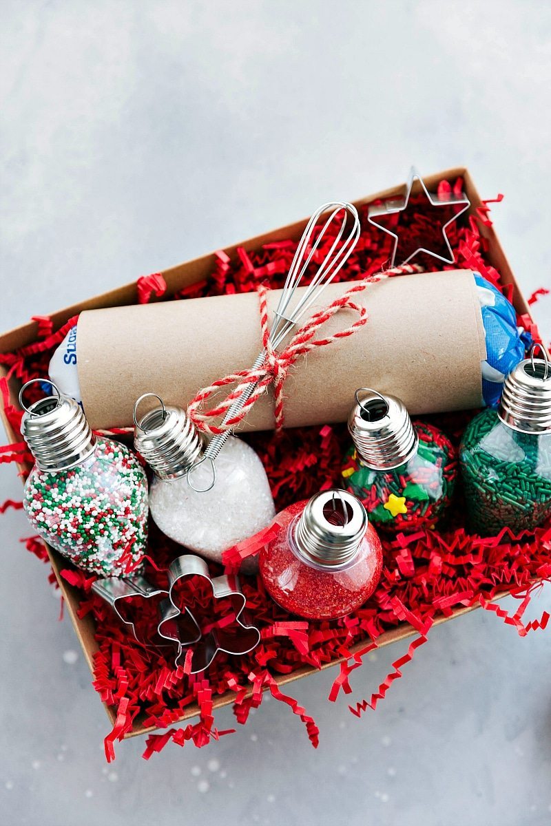 Image of the Christmas Cookie Kit all boxed up