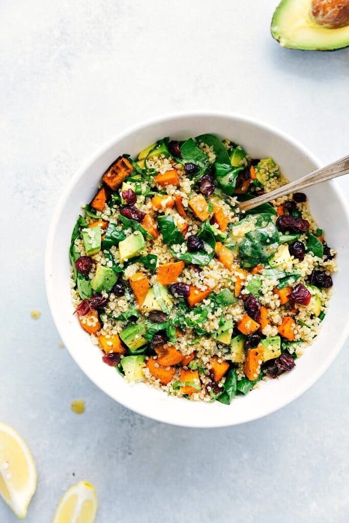 Roasted Sweet Potato Quinoa Salad Roasted Sweet Potato Quinoa Salad