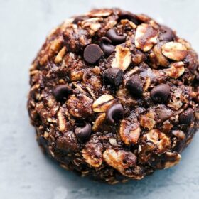 Chocolate Peanut Butter Breakfast Cookies