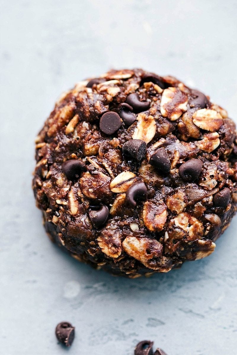 Chocolate Peanut Butter Breakfast Cookies