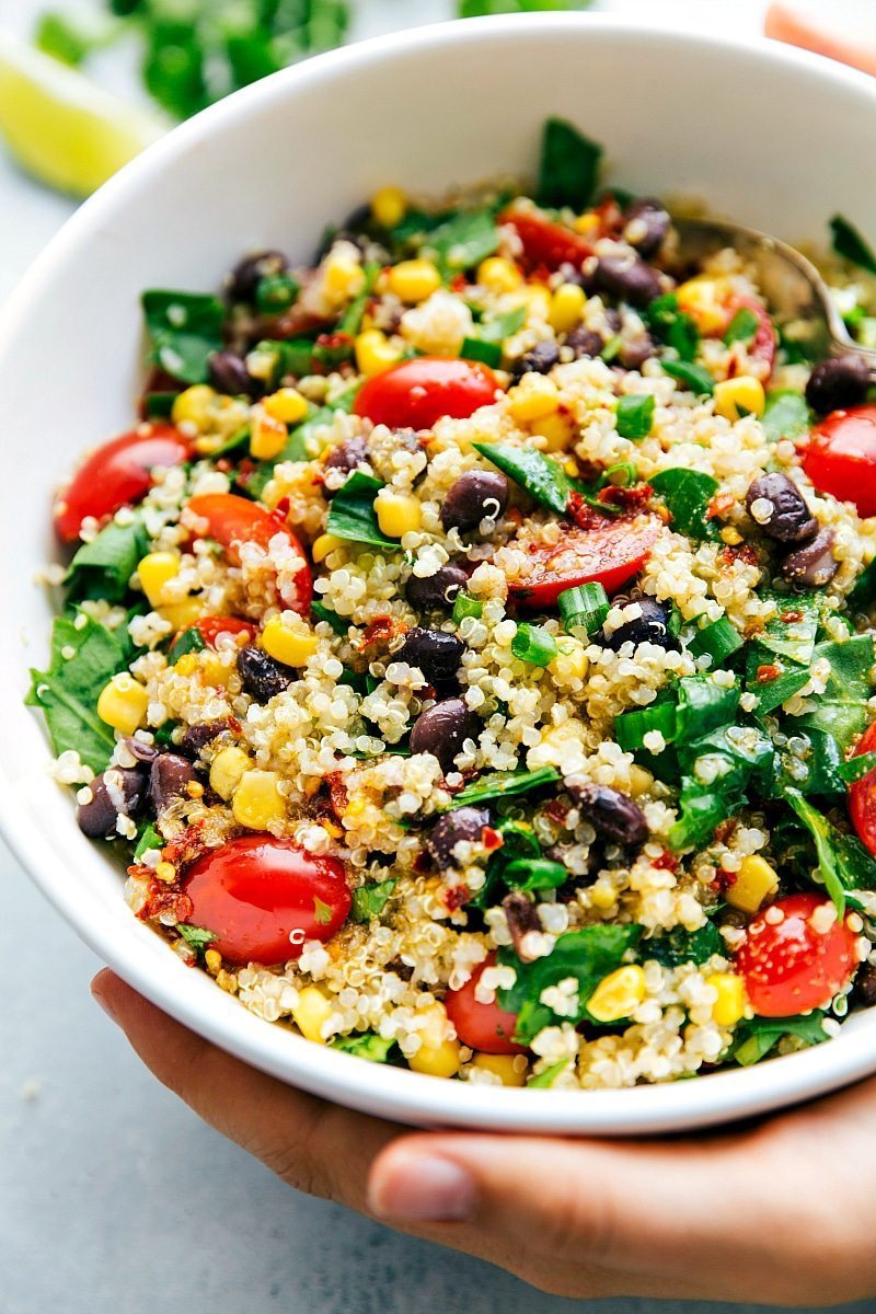 Quinoa Recipes: Healthy Quinoa & Veggie Salad Chelsea's Quinoa Recipes: Healthy Quinoa & Veggie Salad Chelsea's