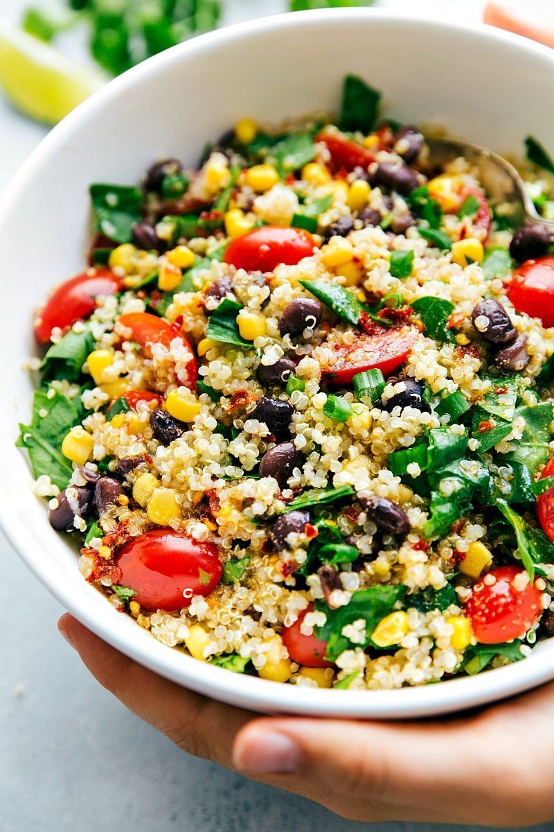 Close-up of Quinoa Salad