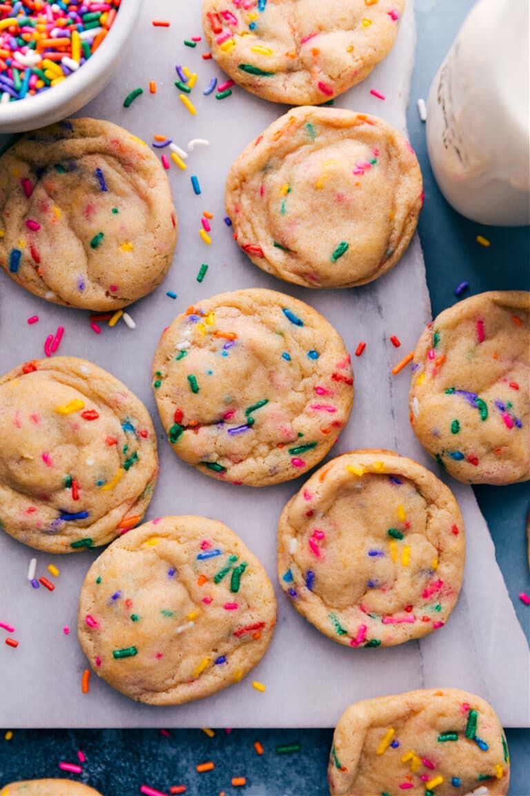 Funfetti cookies soft chewy chelsea s messy apron