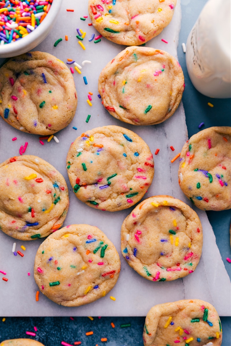 Baked Funfetti Cookies