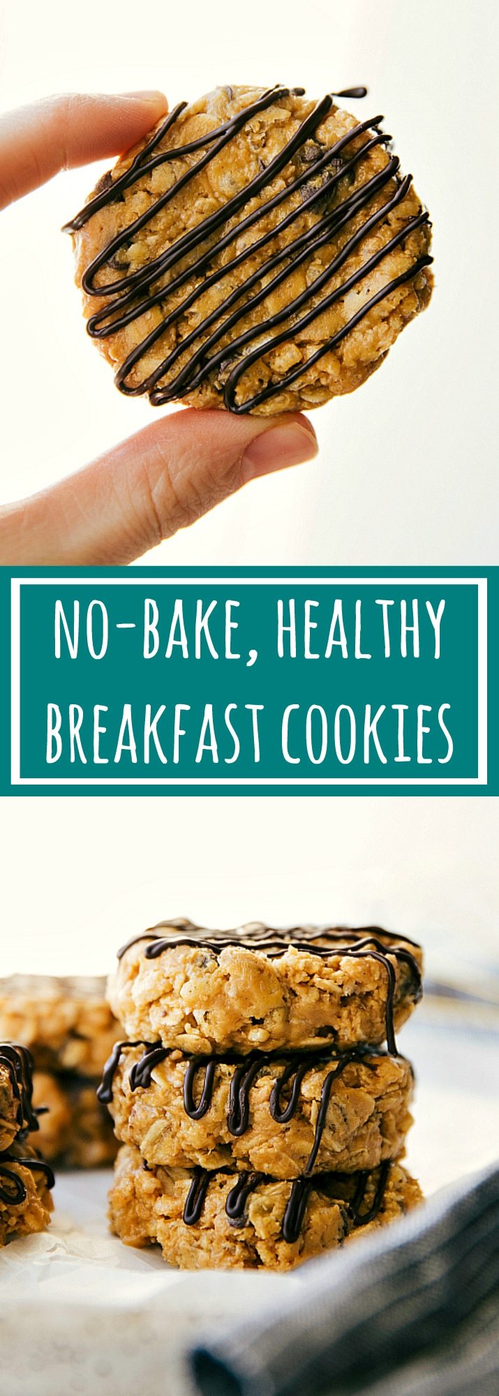 No bake, healthy, and easy breakfast cookies