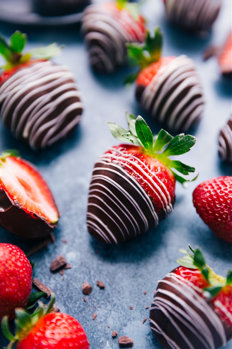 Chocolate-Covered Strawberries On A Stick (Dairy-Free)