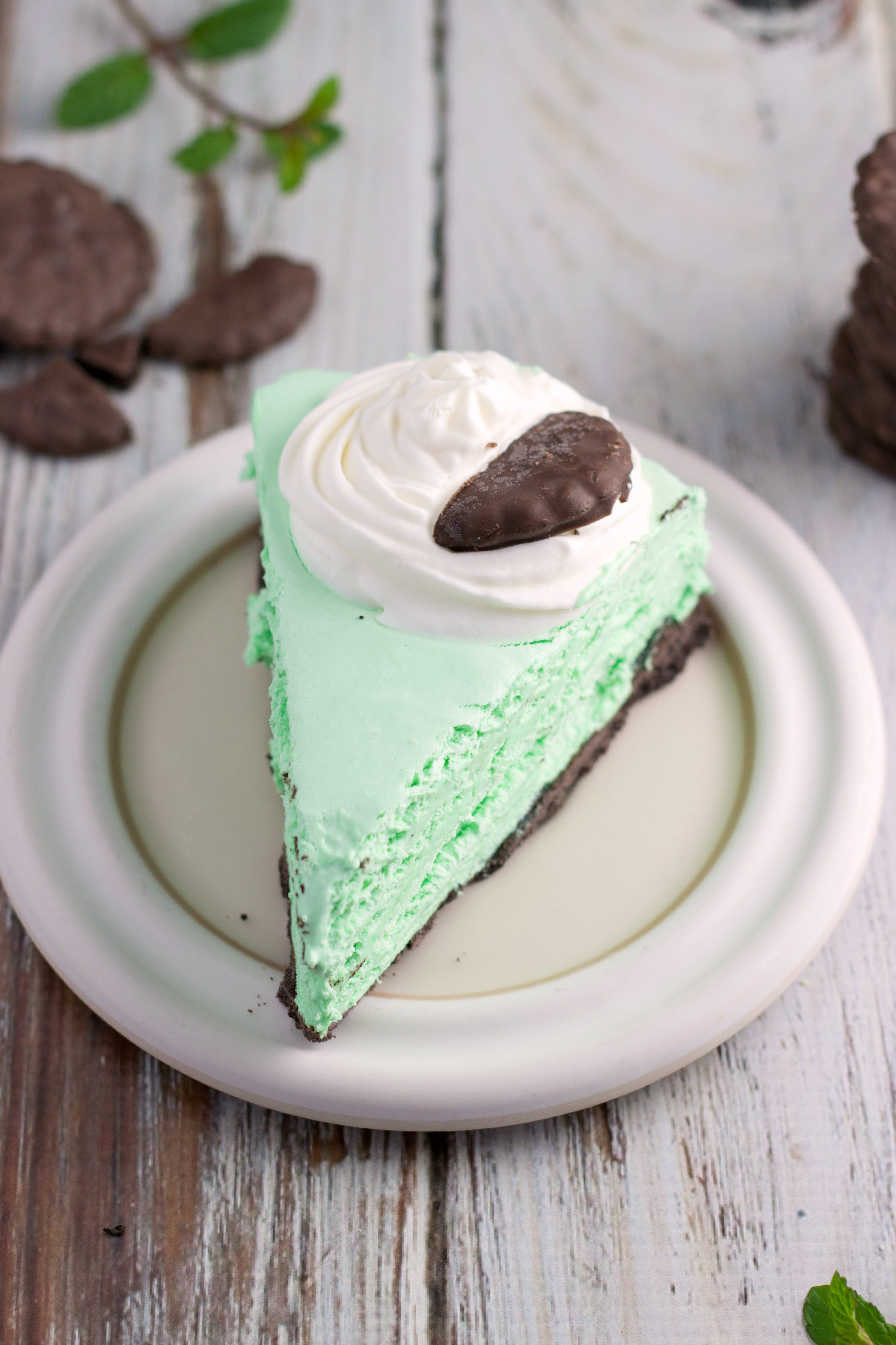 Thin Mint Cheesecake Thin Mint Cheesecake
