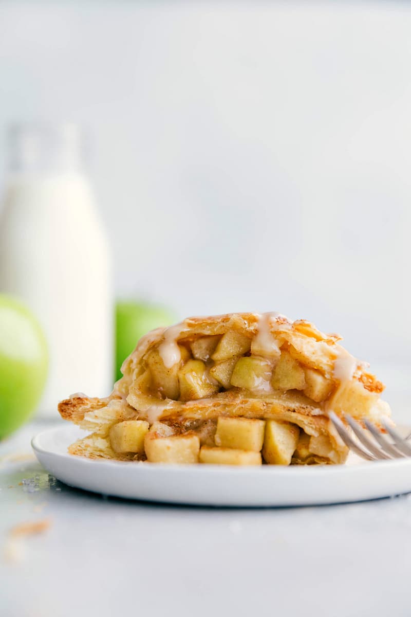 Puff Pastry Apple Turnovers - The Toasty Kitchen