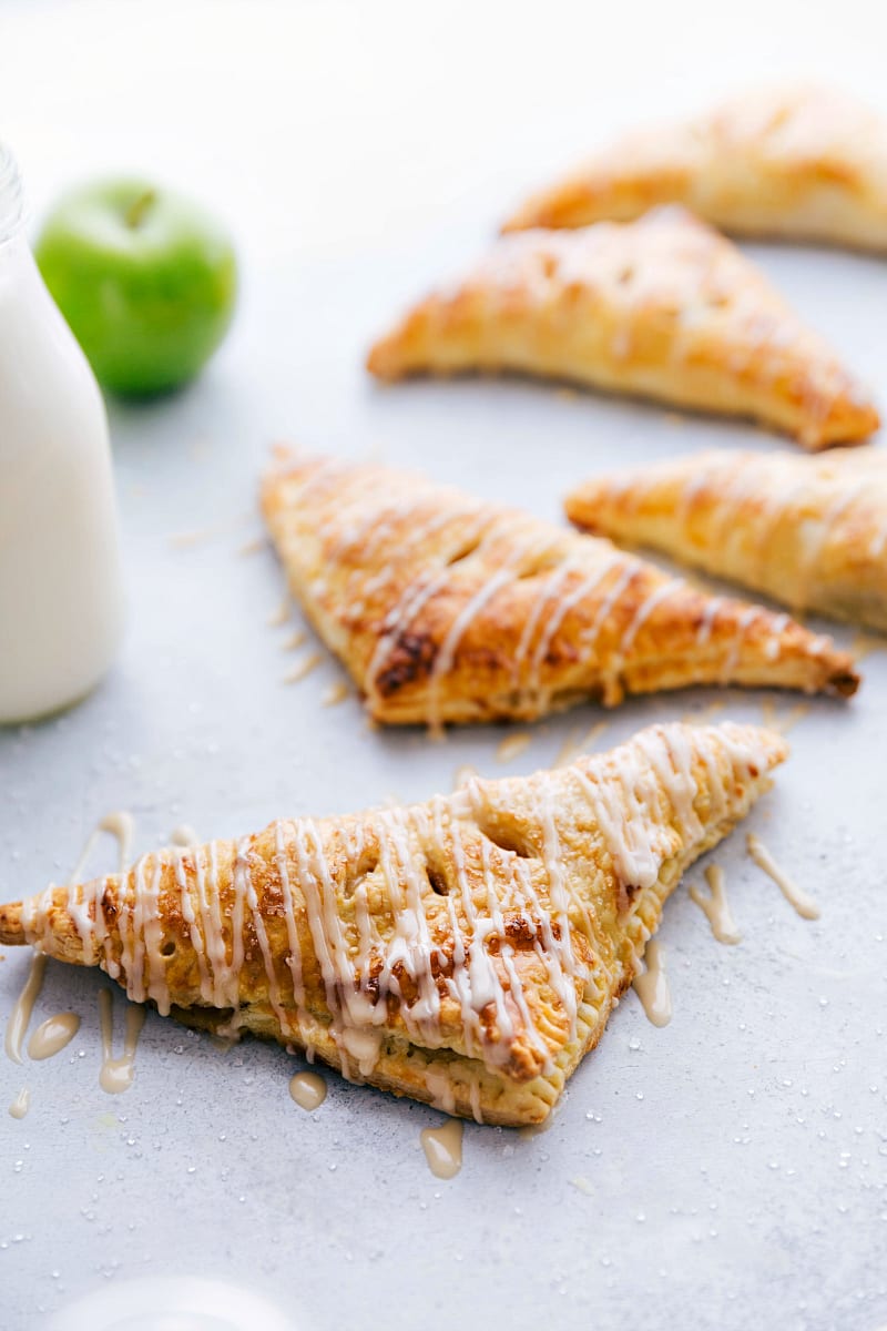 Easy Apple Turnover Recipe  Simple Glaze for Apple Turnovers 