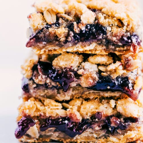 Easy Oatmeal Jam Bars (Using Any Jam You'd Like!) Chelsea's Messy Apron