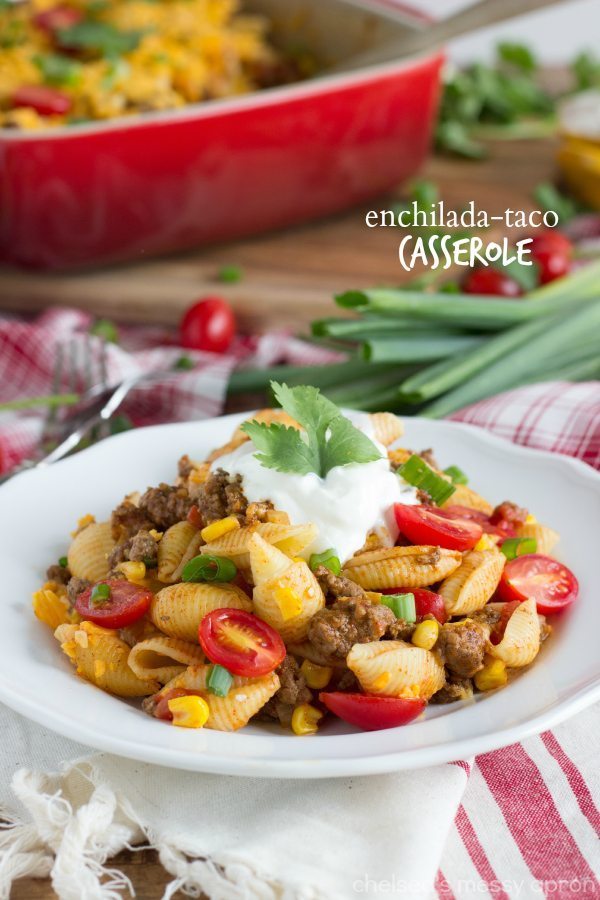 enchilada taco casserole