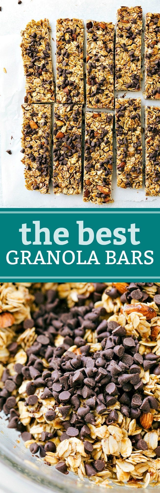 Homemade Granola Bars (With Chocolate) - Chelsea's Messy Apron