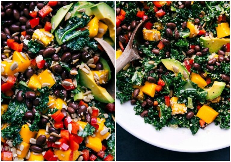 Kale Couscous Salad (BEST Dressing!) Chelsea's Messy Apron