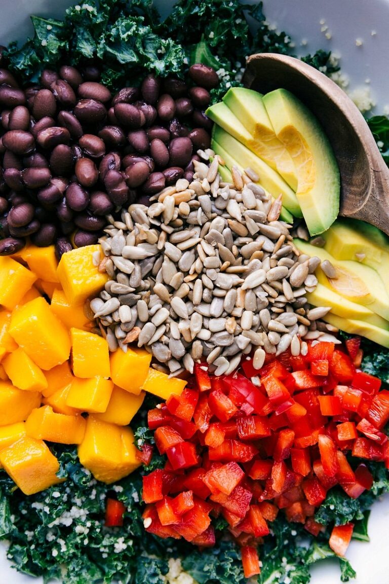 Kale Couscous Salad (BEST Dressing!) Chelsea's Messy Apron