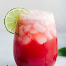 Sparkling Raspberry Limeade