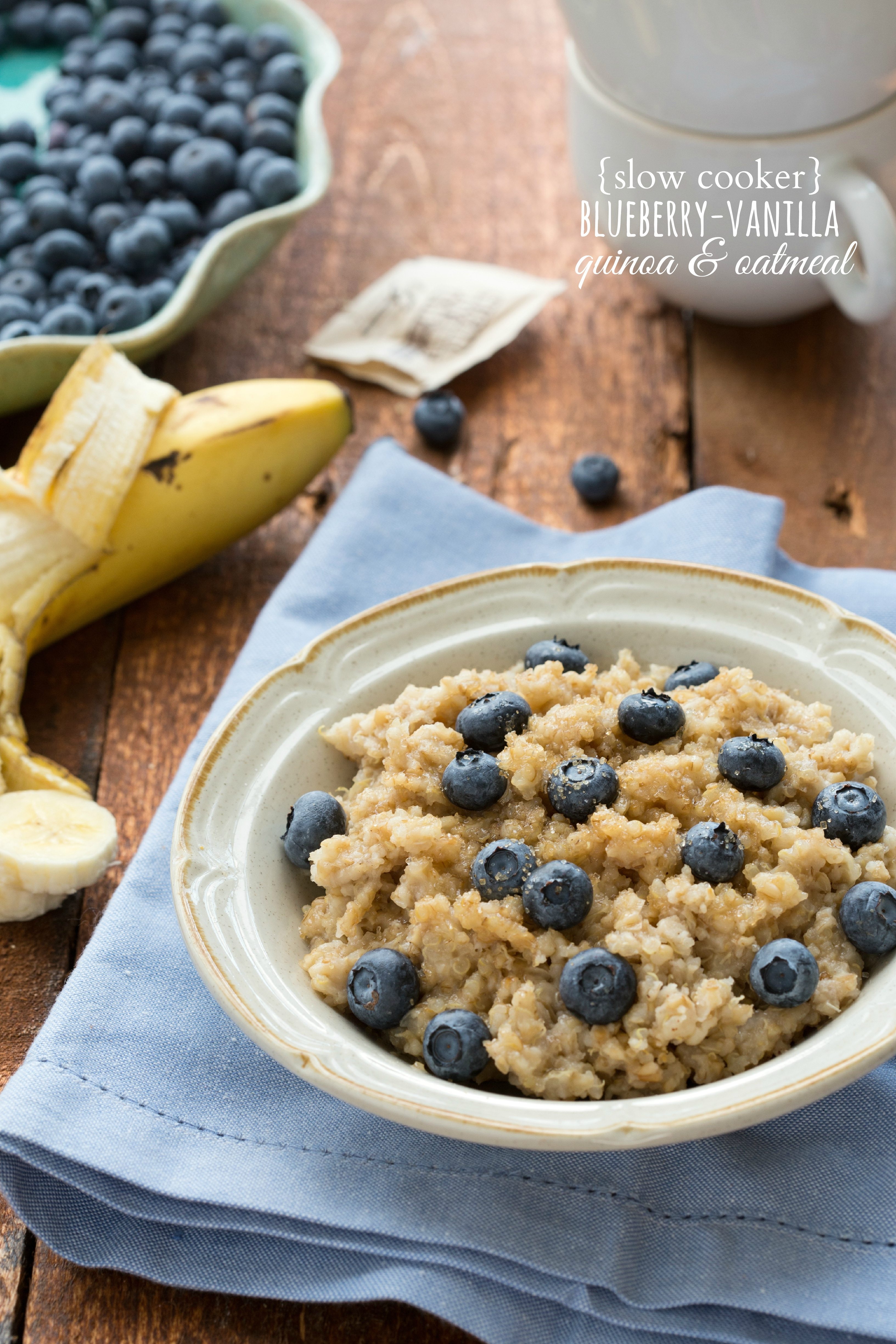 Slow Cooker Overnight Quinoa and Oats | Chelsea&amp;#39;s Messy Apron