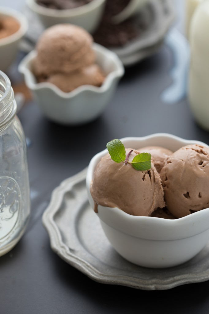 {Breakfast} Chocolate Frozen Yogurt | Chelsea&amp;#39;s Messy Apron