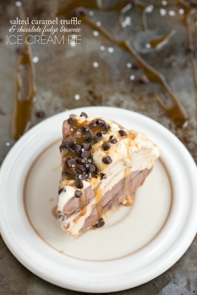 {3ingredient; 10 minute} SaltedCaramel Truffle and Chocolate Fudge