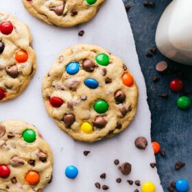 Chocolate Chip M&M Cookies