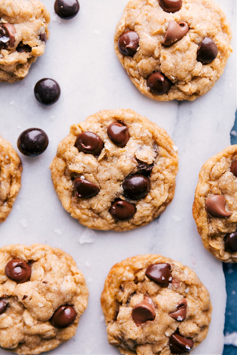 Coconut Oil Oatmeal Cookies