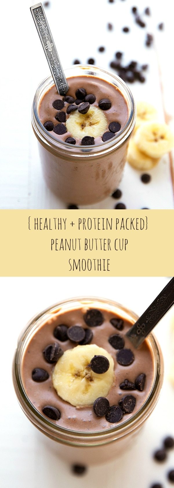 Peanut Butter Cup Protein Shake  Chelseas Messy Apron