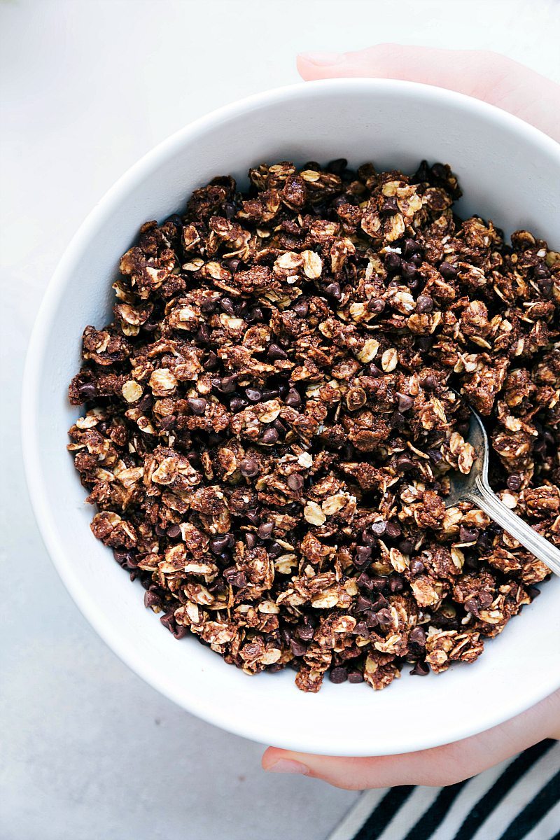 No-Bake Chocolate Granola