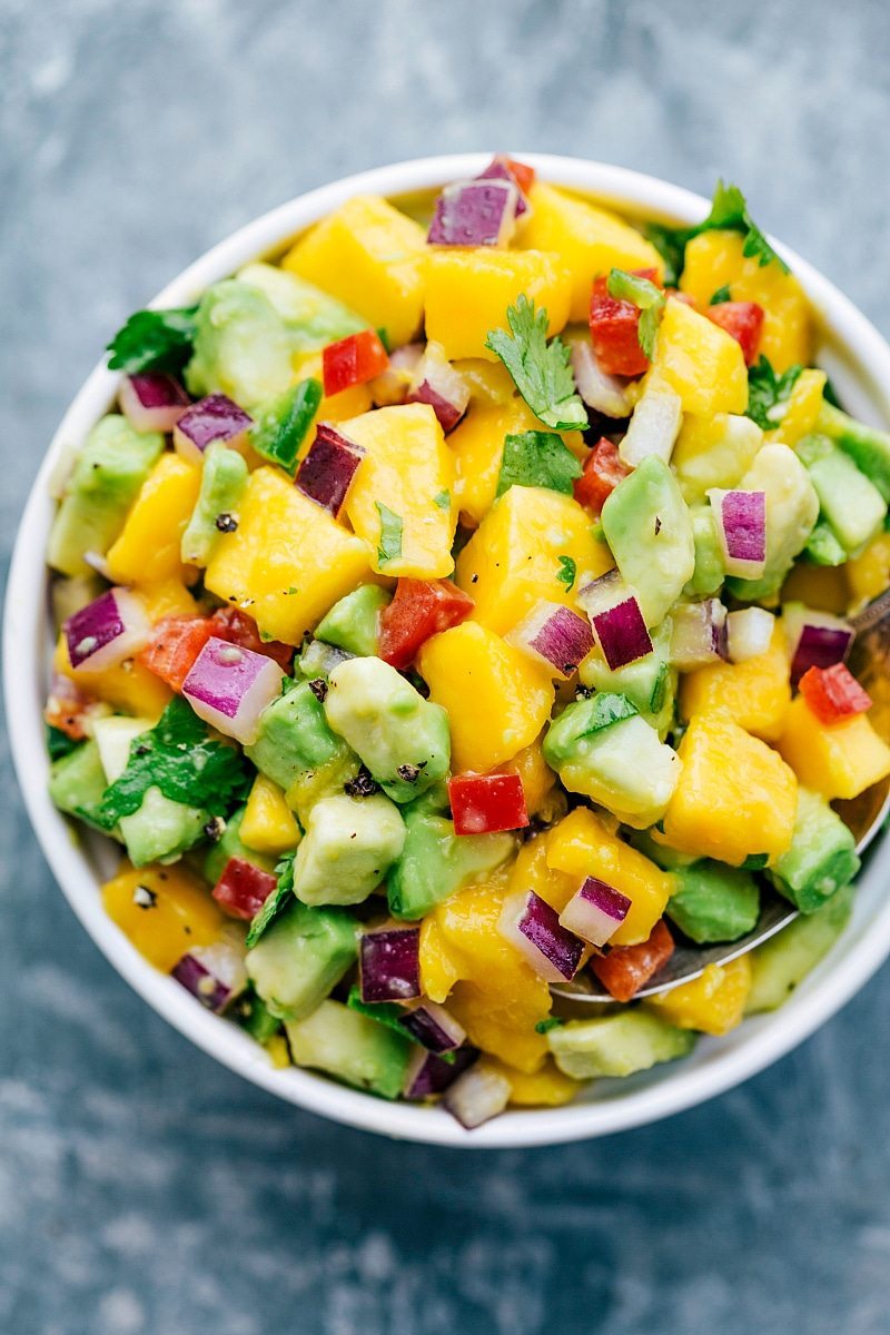 Mango Salsa {Delicous and Easy to Make} - Chelsea&amp;#39;s Messy Apron