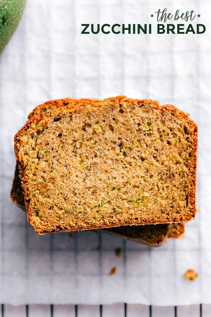 Zucchini Bread slices