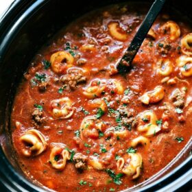 Slow Cooker Lasagna Soup