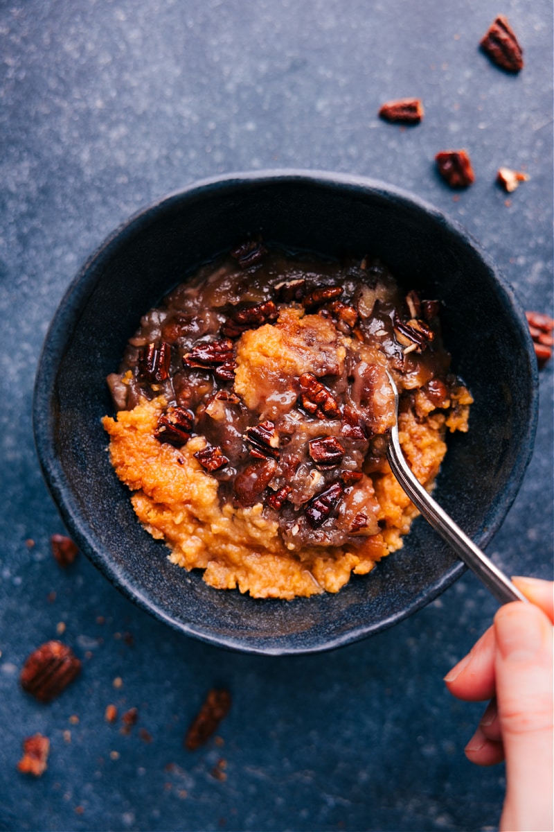 crock pot sweet potato casserole
