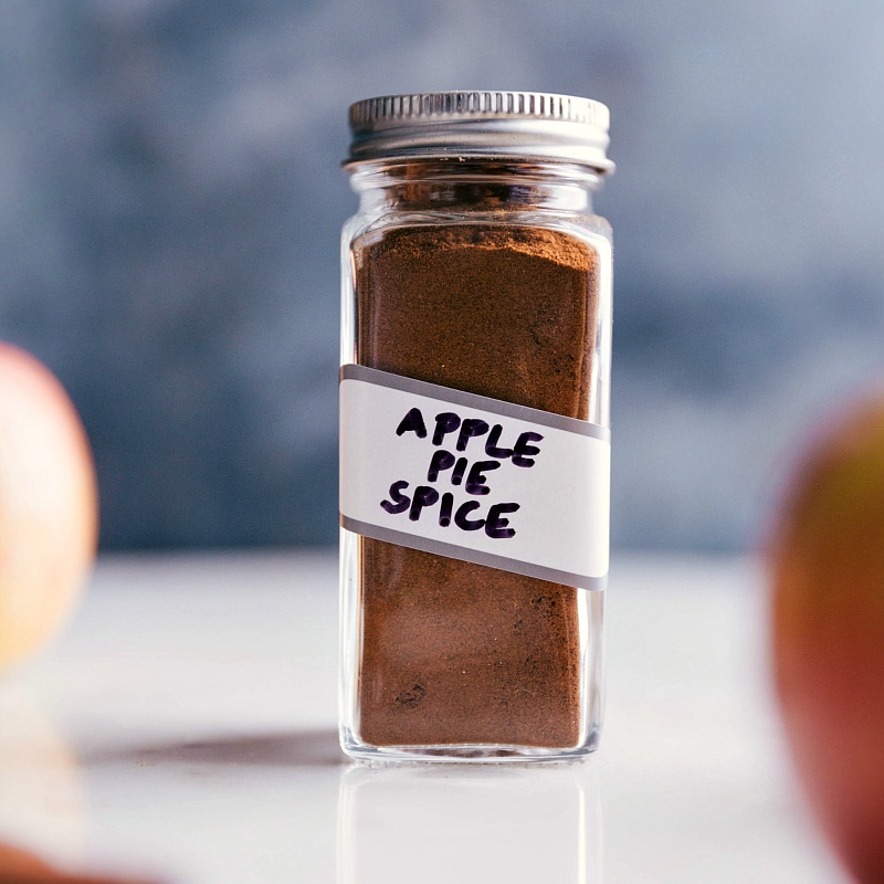 Image of the spice in a container ready to be used.