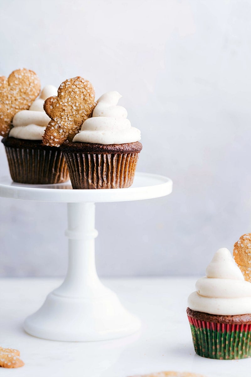 gingerbread cupcakes