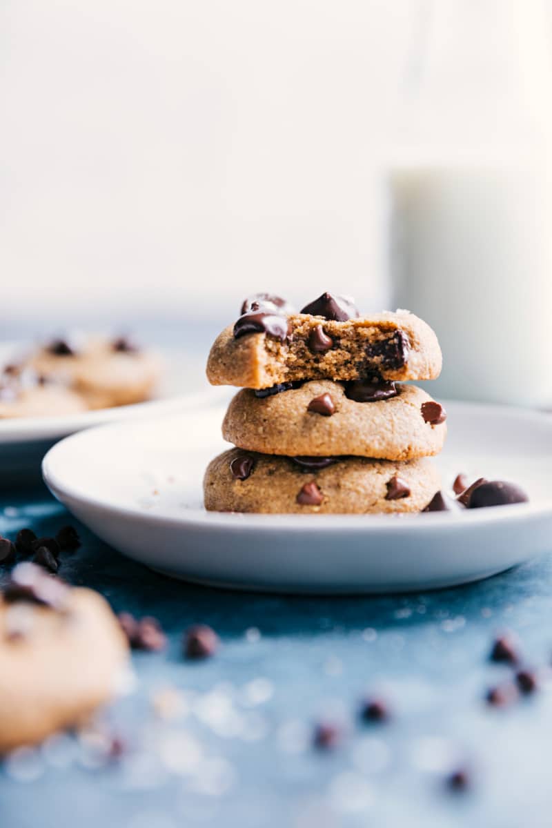 Walnut Chocolate Chip Cookies - Two & A Knife Marissa Bolden