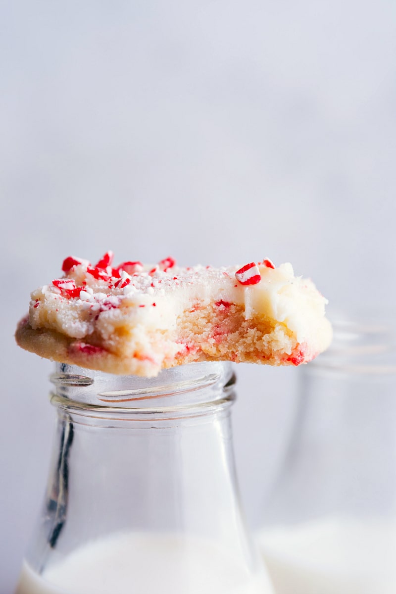 Peppermint Sugar Cookies