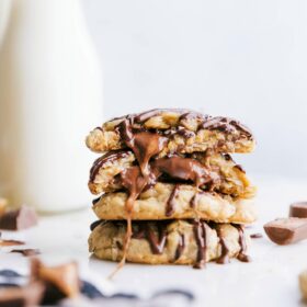 Chocolate Caramel Cookies