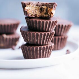 Healthy Cookie Dough Cups