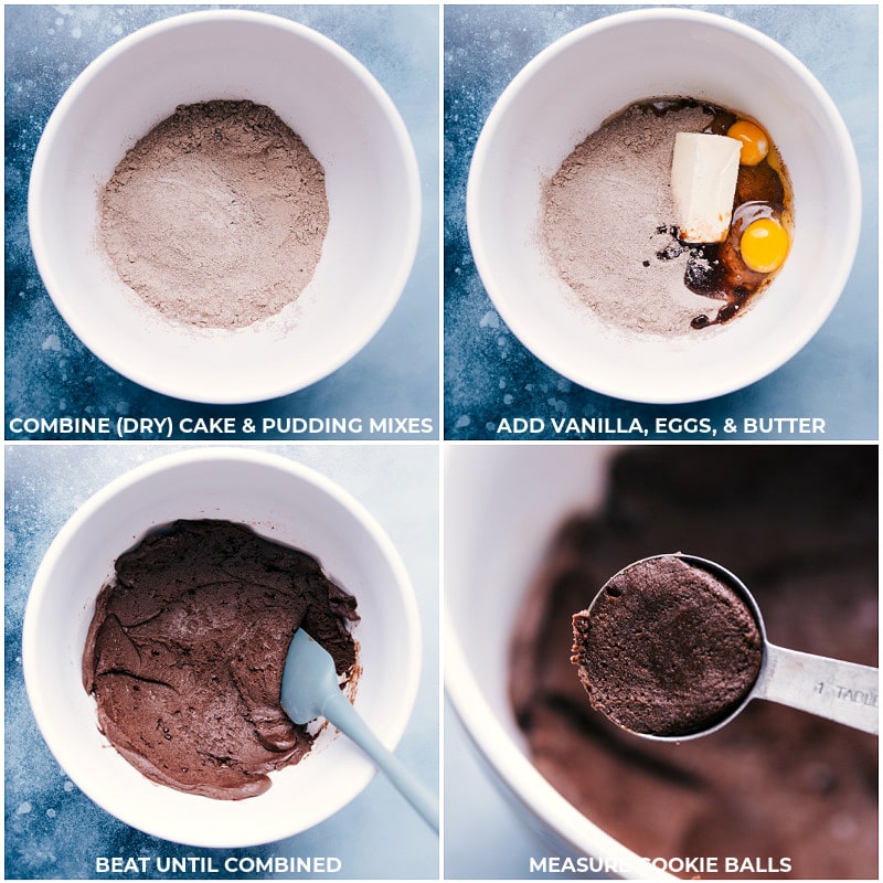 Process shots: making Homemade Oreos