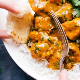 Sweet Potato Coconut Curry Soup (With Chickpeas!)