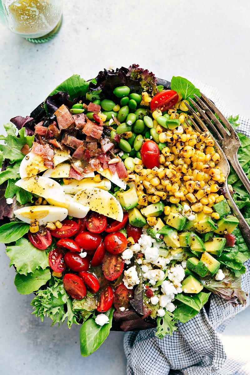 Cobb Salad with an Herb Vinaigrette | Chelsea&amp;#39;s Messy Apron