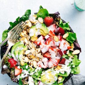 Raspberry Vinaigrette Salad