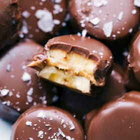 Healthy Chocolate-Covered “Caramels”