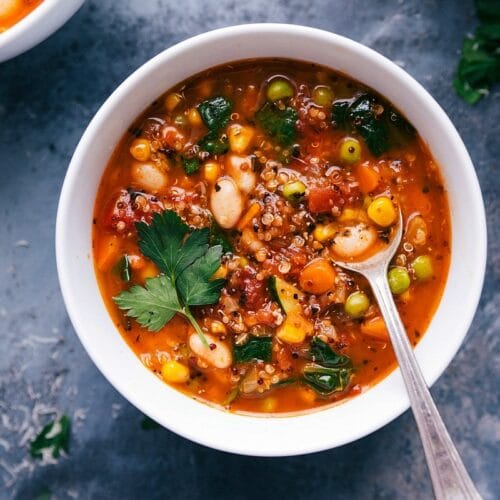 The Best Crockpot Minestrone Soup - Family Fresh Meals