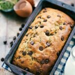 With or without chocolate chips, this Greek yogurt healthy zucchini bread is the BEST! Rave reviews from many!