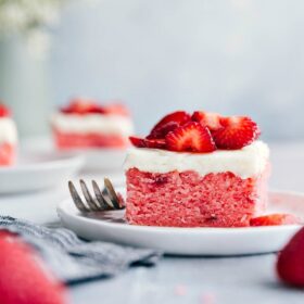 Strawberries and Cream Cake